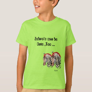 Camiseta Camisetas: Las cebras también pueden ser adoradas