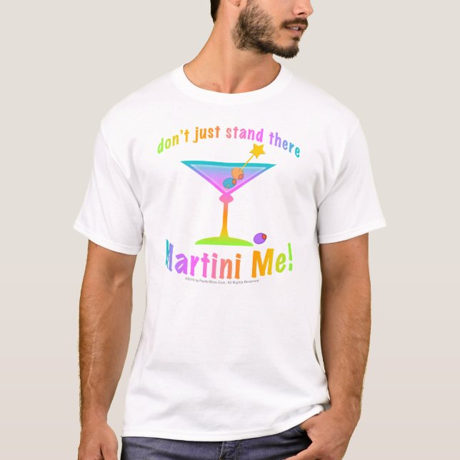 Camiseta ¡Camisetas ligeras - MARTINI YO! (Anverso)