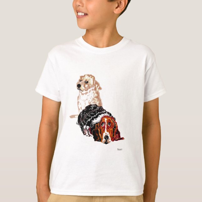 Camiseta Camisetas: Los mejores amigos (Anverso)