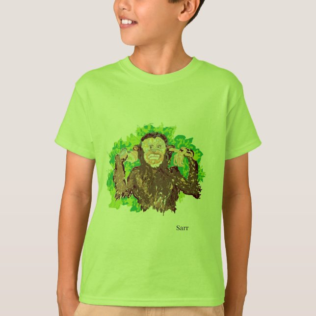 Camiseta Camisetas: Mono de un día (Anverso)
