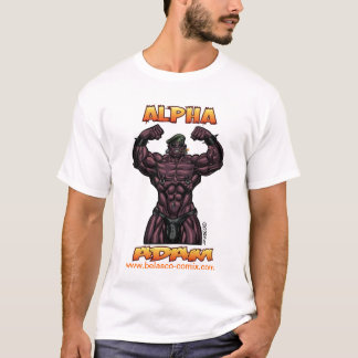 Camiseta ¡Camisetas sin mangas alfa de Adán!