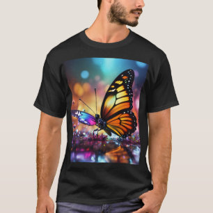 Camiseta "Camisetas únicas de diseño de mariposa   Hermoso 