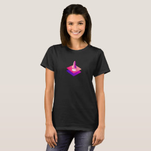 Camiseta Camisón de entrega delantera - con logotipo de esp