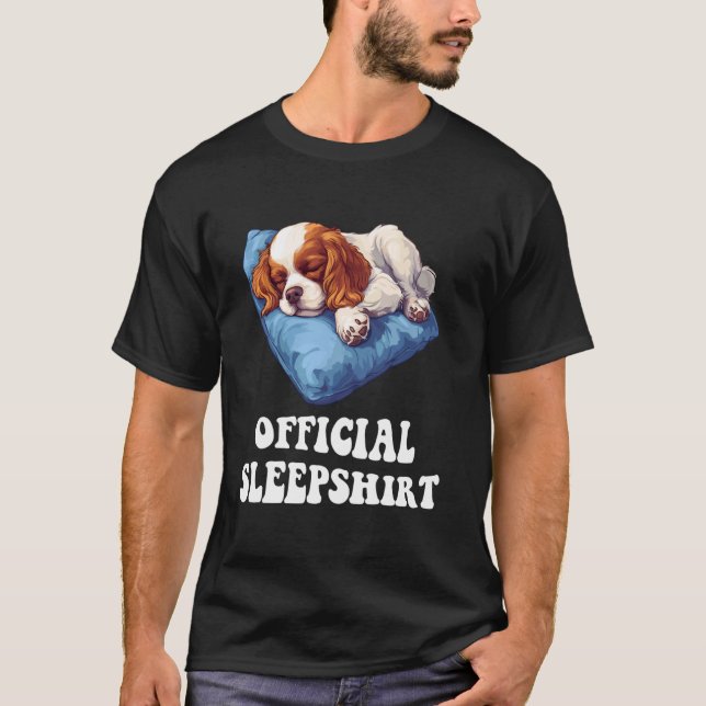 Camiseta Camisón Oficial Cavalier King Charles Spaniel  (Anverso)
