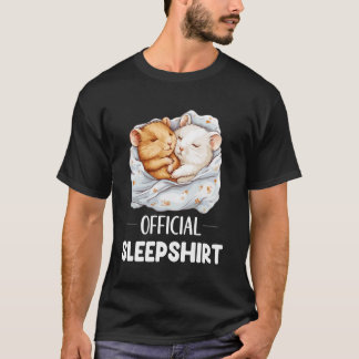Camiseta Camisón Oficial Hámster Durmiendo Amantes de los A