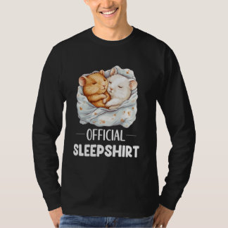 Camiseta Camisón Oficial Hámster Durmiendo Amantes de los A