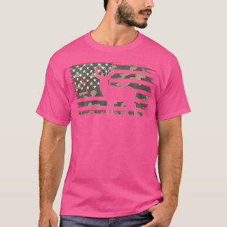 Camiseta Camo Bandera Estadounidense Deer Elk Buck Hunter