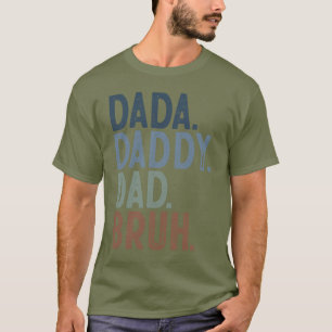 Camiseta Camo COLOR DADA DADDY DAD BRUH FATHERS DAY