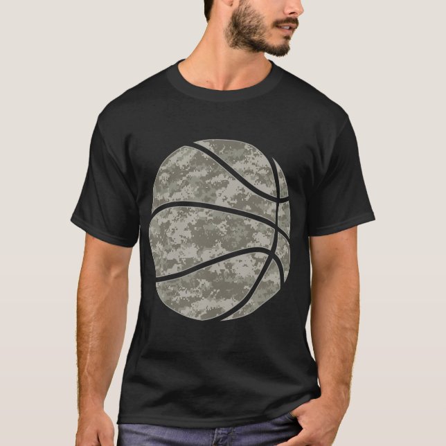 Camiseta Camo de baloncesto del desierto ligero - Camuflaje (Anverso)