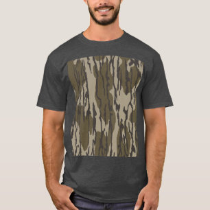 Camiseta Camo de Bottomland para prendas de caza masculinas
