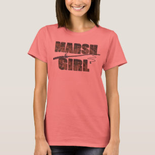 Camiseta camo del chica del pantano