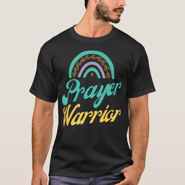 Camiseta Camo Heels Oración Guerrero Jesús Dios Cristiano D (Anverso)