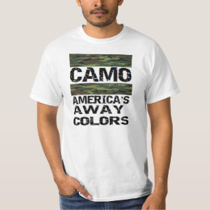 Camiseta camo: los colores ausentes de América