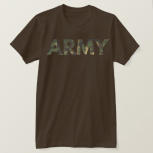 Camiseta Camo militar verde del ejército