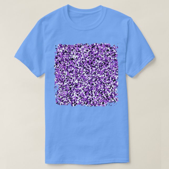 Camiseta Camo morado (Diseño del anverso)