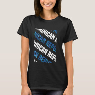 Camiseta Camo Pattern Blue Camoufling República Dominicana