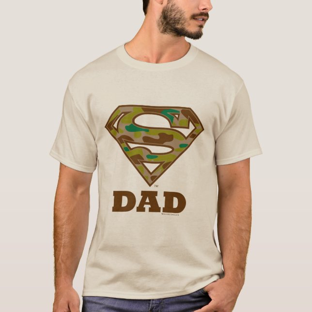 Camiseta Camo Super Dad (Anverso)