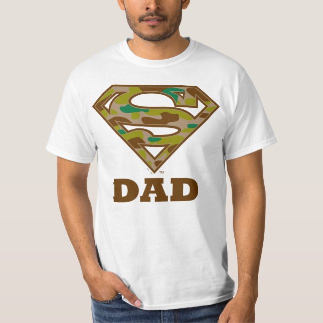 Camiseta Camo Super Dad (Anverso)