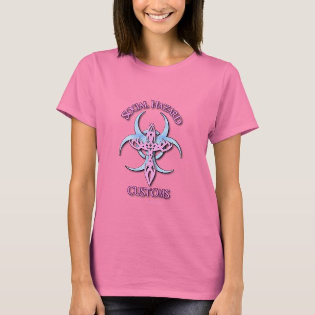 Camiseta camo tee femenino (Anverso)