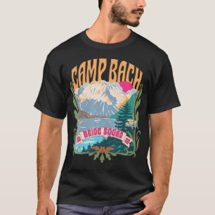 Camiseta Camp Bach 2025 Bride Squad Retro Camping Soltera