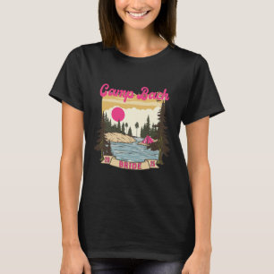 Camiseta Camp Bach Bride Brida Bridesmaid Retro Camping Bac