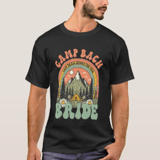 Camiseta Camp Bach Bride Retro Camping Fiesta de Soltera Re