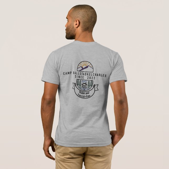 Camiseta Camp Ballstadkelcharles sin nombre T-Shirt (Reverso completo)