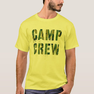 Camiseta CAMP CREW Camo Consejero de personal militar de ve