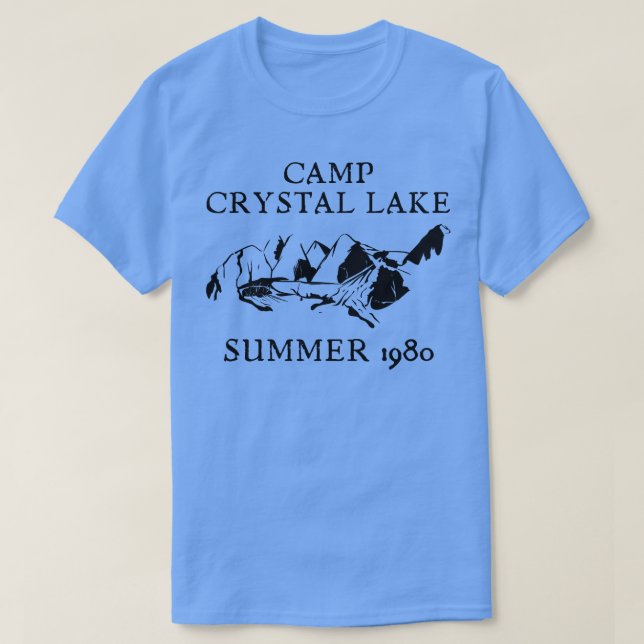 Camiseta Camp Crystal Lake Summer 1980 3 (Diseño del anverso)