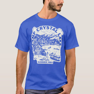 Camiseta Camp Crystal Lake Summer 82 en la oscuridad