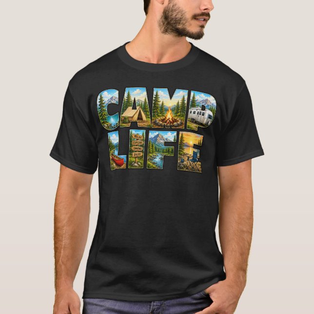 Camiseta Camp Life (Anverso)
