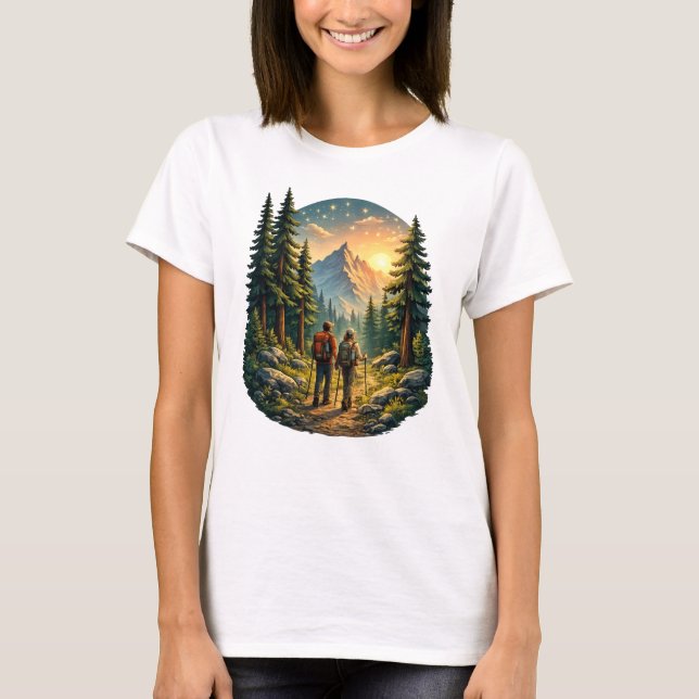 Camiseta Camp Life Feels Right – Meadow Path Tee USA (Anverso)