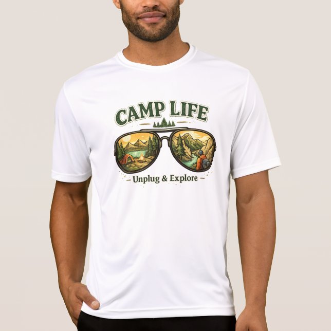 Camiseta Camp Life Feels Right Men’s Performance T-Shirt US (Anverso)