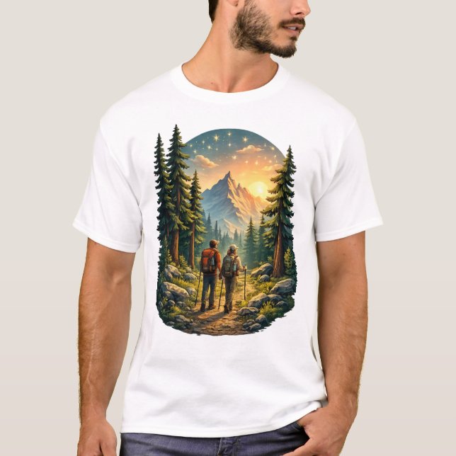Camiseta Camp Life Feels Right – Sunset Trail Tee USA (Anverso)