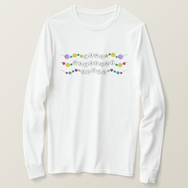 Camiseta Camp Mataponi (Anverso del diseño)