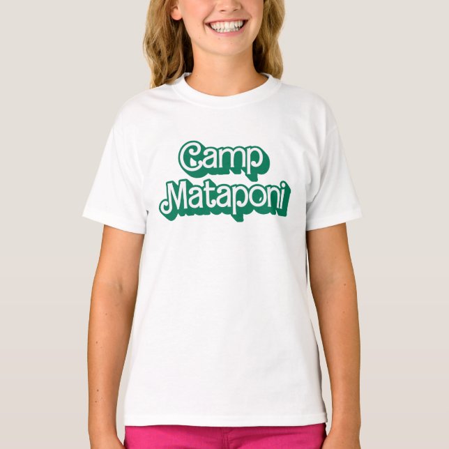 Camiseta Camp Mataponi Barbie (Anverso)