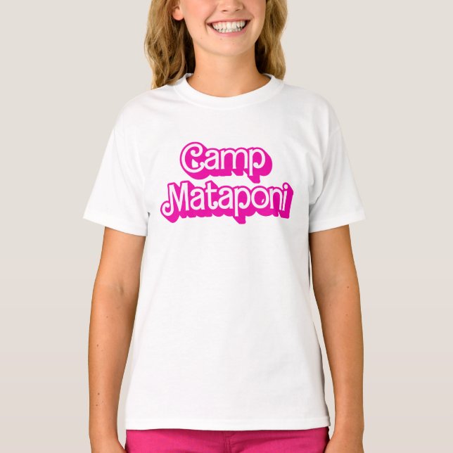 Camiseta Camp Mataponi Barbie (Anverso)