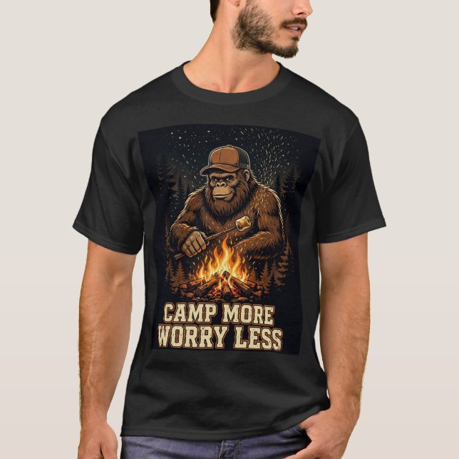 Camiseta Camp More Worry Less (Anverso)