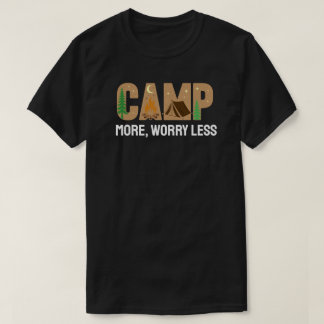 Camiseta Camp More, Worry Less