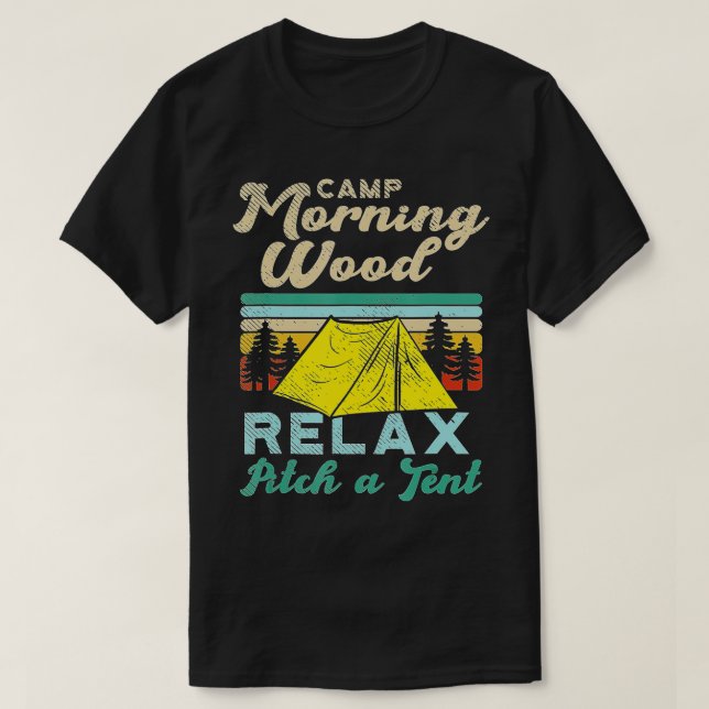 Camiseta Camp Morning Wood Design Camper, Morning Wood (1)  (Diseño del anverso)