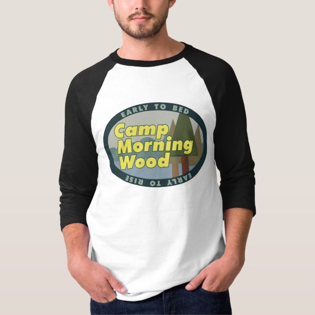 Camiseta Camp Morning Wood T-Shirt (Anverso)