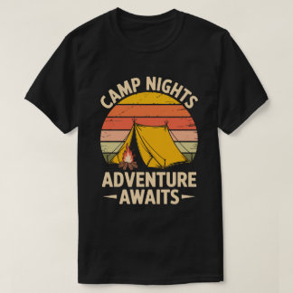 Camiseta Camp Nights Circle Tee