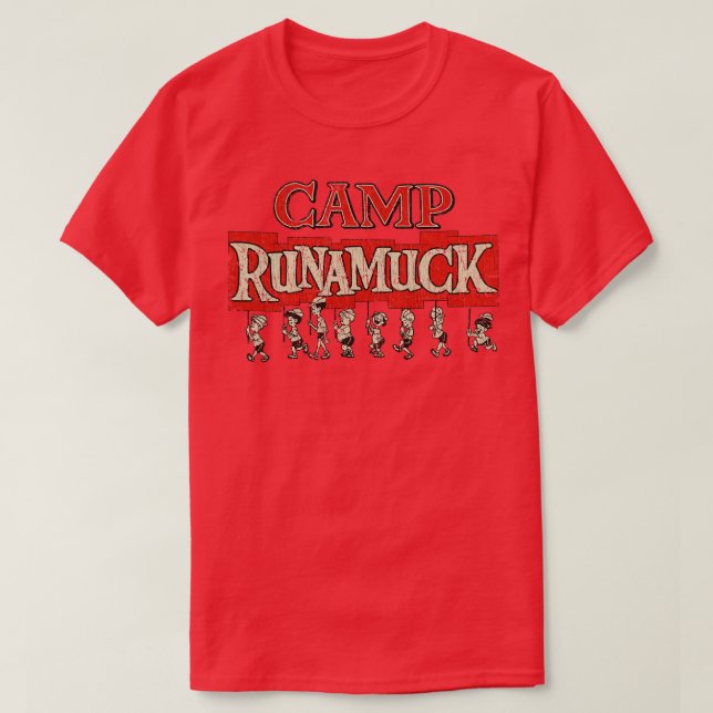 Camiseta Camp Runamuck 1965 (Diseño del anverso)