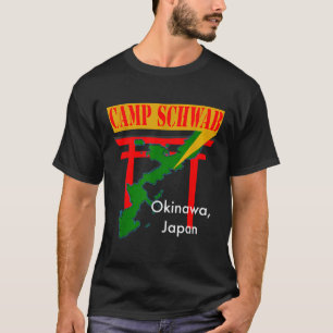 Camiseta Camp Schwab, Nago, Okinawa, Japón