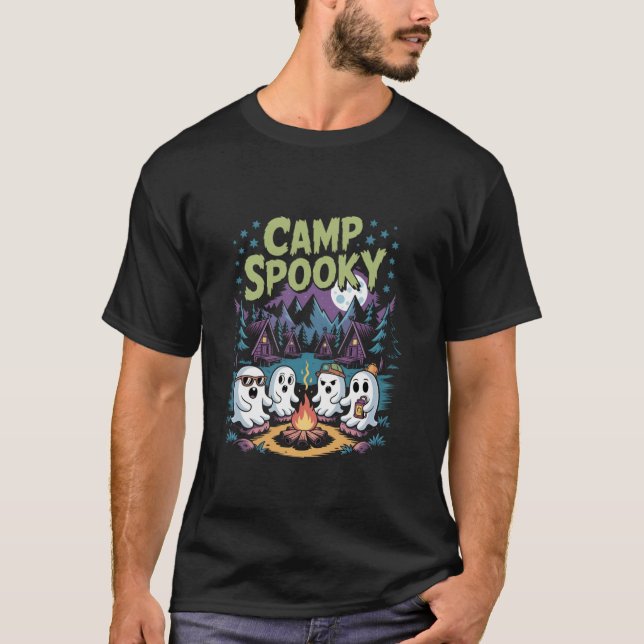 Camiseta Camp Spooky Summerween Halloween (Anverso)