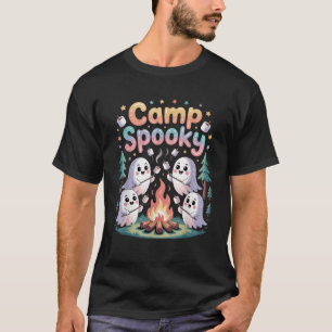 Camiseta Camp Spooky Summerween Summer Halloween Cute