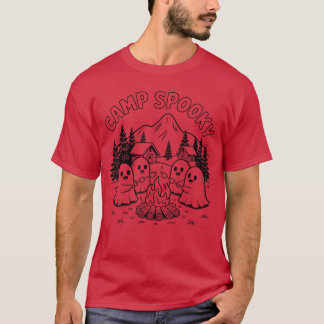 Camiseta Camp Spooky Summerween Summer Halloween Cute 1 1 1