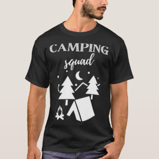 Camiseta Camp Squad  shirt, Camping , Camper bff couple s d