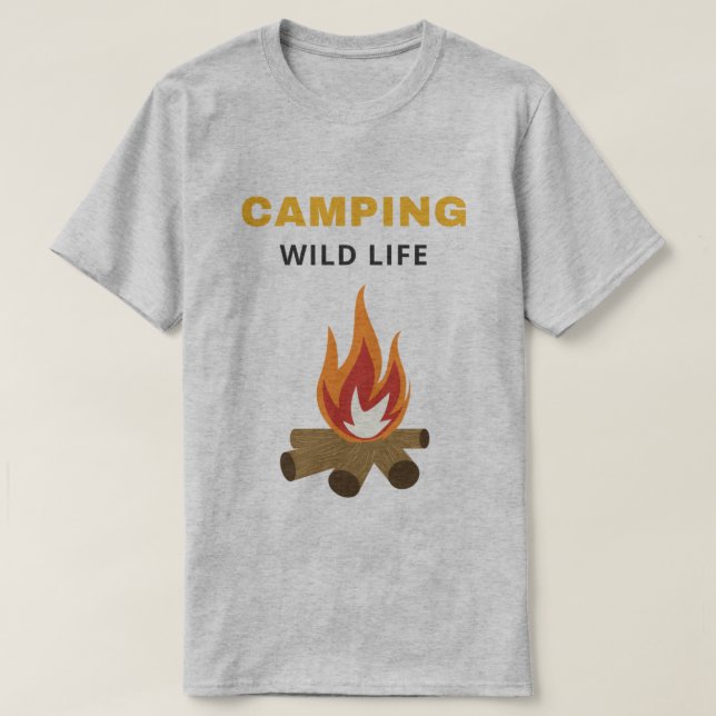 Camiseta Campamento (Diseño del anverso)