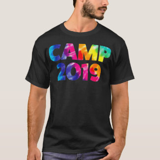 Camiseta Campamento 2019 Caminatas de esparcimiento de vera